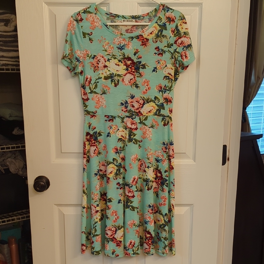 Floral Print Women's Dress